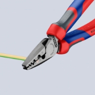 Afbeeldingen van Adereindhulstang 180mm mc-greep Knipex