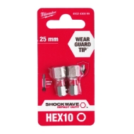 Afbeeldingen van Shockwave™ Gen II Hex10 25mm 2stuks