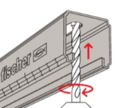Afbeeldingen van Fis montagerail fls17/1.0 31x17mm verz. 2mtr.