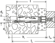 Afbeeldingen van Fischer Hollewandplug DuoTec 10