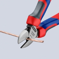Afbeeldingen van Zijsnijtang gepol. 160mm mc-greep Knipex
