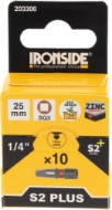 Afbeeldingen van Iro bit 1/4'' 25mm SQ3 verp. á 10 stuks