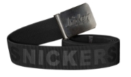 Afbeeldingen van Riem snickers elastisch 9025 zwart one size