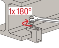 Afbeeldingen van Balkklem tkl m10