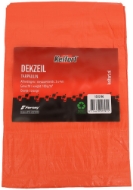 Afbeeldingen van Kelfort dekzeil met ringen 3x4 meter oranje