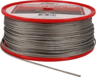Afbeeldingen van Kelfort staalkabel 3mm rvs 7x7  200m