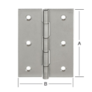 Afbeeldingen van Rvs scharnier 50x39