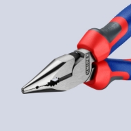 Afbeeldingen van Spitsbek-comb.tang gepolijst 145mm KNIPEX