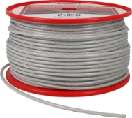 Afbeeldingen van Kelfort staalkabel 3-5mm geg/pvc 6x7 100m