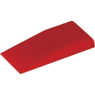 Afbeeldingen van Wig kunst rood 40x23 0-5mm
