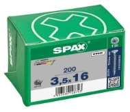 Afbeeldingen van Spax spaanplaatschroef Univ. T20 VD 3,5x16 