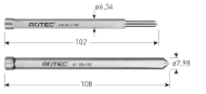 Afbeeldingen van Rotec centreerstift tbv kernboor 7,98x105mm