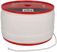 Afbeeldingen van Kelfort koord 3mm gevl. wit 400m