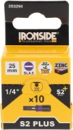 Afbeeldingen van Iro bit 1/4'' 25mm SSL4.5 verp. á 10 stuks