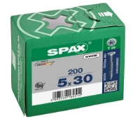 Afbeeldingen van Spax spaanplaatschroef Univ. T20 DD 5,0x30 