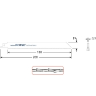 Afbeeldingen van Rotec Reciprozg RC530 205mm hout/st/alu[5]