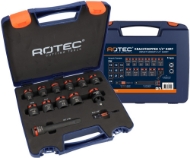 Afbeeldingen van Rotec krachtdoppenset 1/2" kort 13-delig