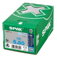 Afbeeldingen van Spax sp.plaatschroef Univ. T20 VD 5,0x80 a2