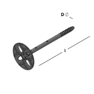 Afbeeldingen van UNI-flexplug 140 Ø8 nylon