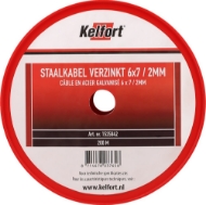 Afbeeldingen van Kelfort staalkabel 2mm geg 6x7  200m