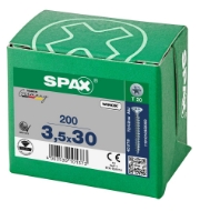 Afbeeldingen van Spax spaanplaatschroef Univ. T20 VD 3,5x30 