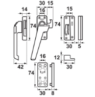 Afbeeldingen van Axa raamboom+sk+drk ls 3318-61-92b f2