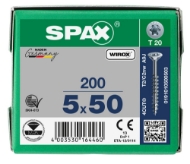 Afbeeldingen van Spax spaanplaatschroef univ. T20 DD 5,0x50 