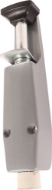 Afbeeldingen van DEURVASTZETTER ZILVER MAX. 30mm