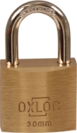 Afbeeldingen van Oxloc hangslot mess. 30mm KD30 VS