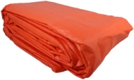 Afbeeldingen van Kelfort dekzeil met ringen 10x12 meter oranje