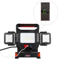 Afbeeldingen van Kel bouwlamp met losse accu handsets