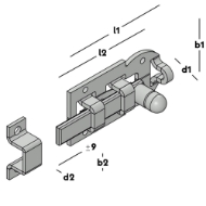 Afbeeldingen van Lichte schuif vlak 40x20 2 EV