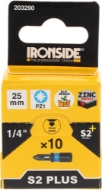 Afbeeldingen van Iro bit 1/4'' 25mm PZ1 verp. á 10 stuks