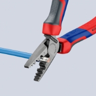 Afbeeldingen van Adereindhulstang 180mm mc-greep Knipex
