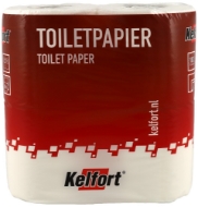 Afbeeldingen van Kelfort toiletpapier 2-laags (pak 4 rol) wit