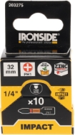 Afbeeldingen van Iro impactbit 1/4'' 32mm PH1 verp. á 10 st.