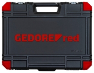 Afbeeldingen van Ged dopsleutelset 1/2"+3/8"+1/4" 172del.