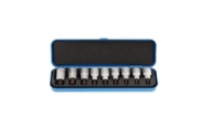 Afbeeldingen van Ged dopsleutel-schroevendraaierset 1/2" 9-dlg