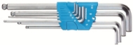 Afbeeldingen van Ged inbussleutelset 2-10mm 8dlg. lang kk