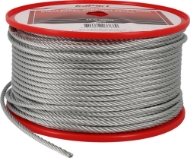 Afbeeldingen van Kelfort staalkabel 5mm geg 6x19 100m