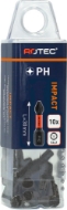 Afbeeldingen van Rotec Black-Impact 1/4x30 schroefbit PH 3 [10