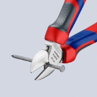 Afbeeldingen van Zijsnijtang verchr. 160mm mc-greep Knipex