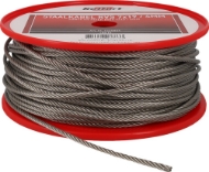 Afbeeldingen van Kelfort staalkabel 4mm rvs 7x19 100m