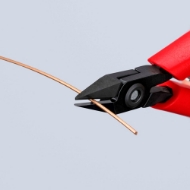 Afbeeldingen van Elektronica-zijsnijtang 125mm met facet