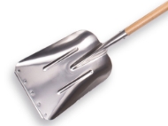 Afbeeldingen van Graanschop aluminium met steel yd-steel95