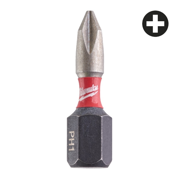 Afbeeldingen van Mil philips schroefbit ph2, 25mm (3st.)