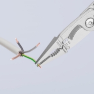 Afbeeldingen van El.-installatietang 200mmverchr. VDE Knipex