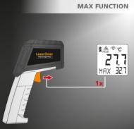 Afbeeldingen van Thermometer spot plus -38°C tot +600°C infrar