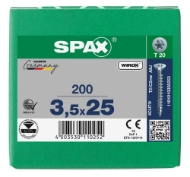 Afbeeldingen van Spax spaanplaatschroef Univ. T20 VD 3,5x25 