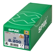 Afbeeldingen van Spax spaanplaatschroef Univ. T40 DD 8,0x200